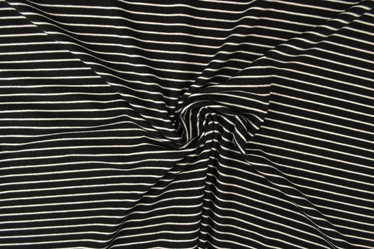 Light Softjersey Stripes Schwarz