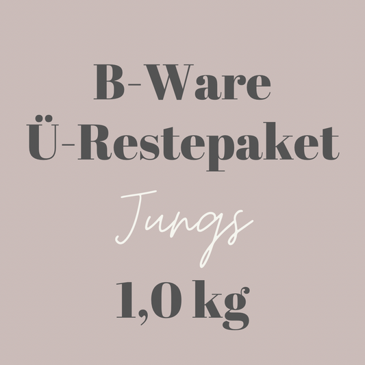 B-Ware Ü-Restepaket 1,0kg „Jungs“