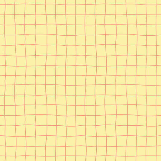 Jersey Wild Mini Grid Buttergelb - Vorbestellung