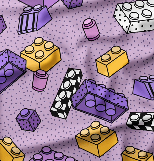 Ballen Bausteine Lila 10 Meter - Vorbestellung