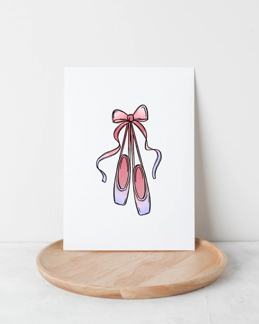 Bügelbild Ballerina
