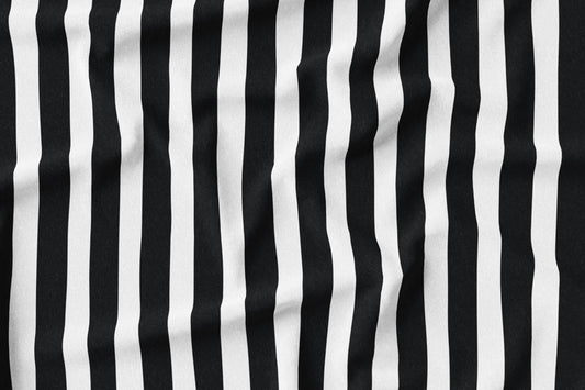 Jersey Stripes Black & White "King Kids Design" - Vorbestellung