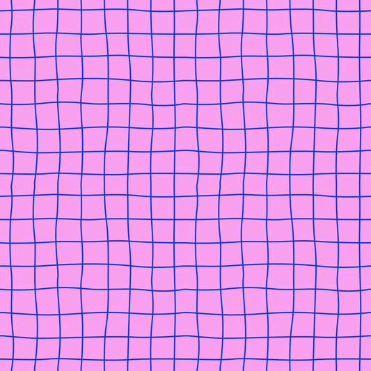 Jersey Wild Mini Grid Pink - Vorbestellung