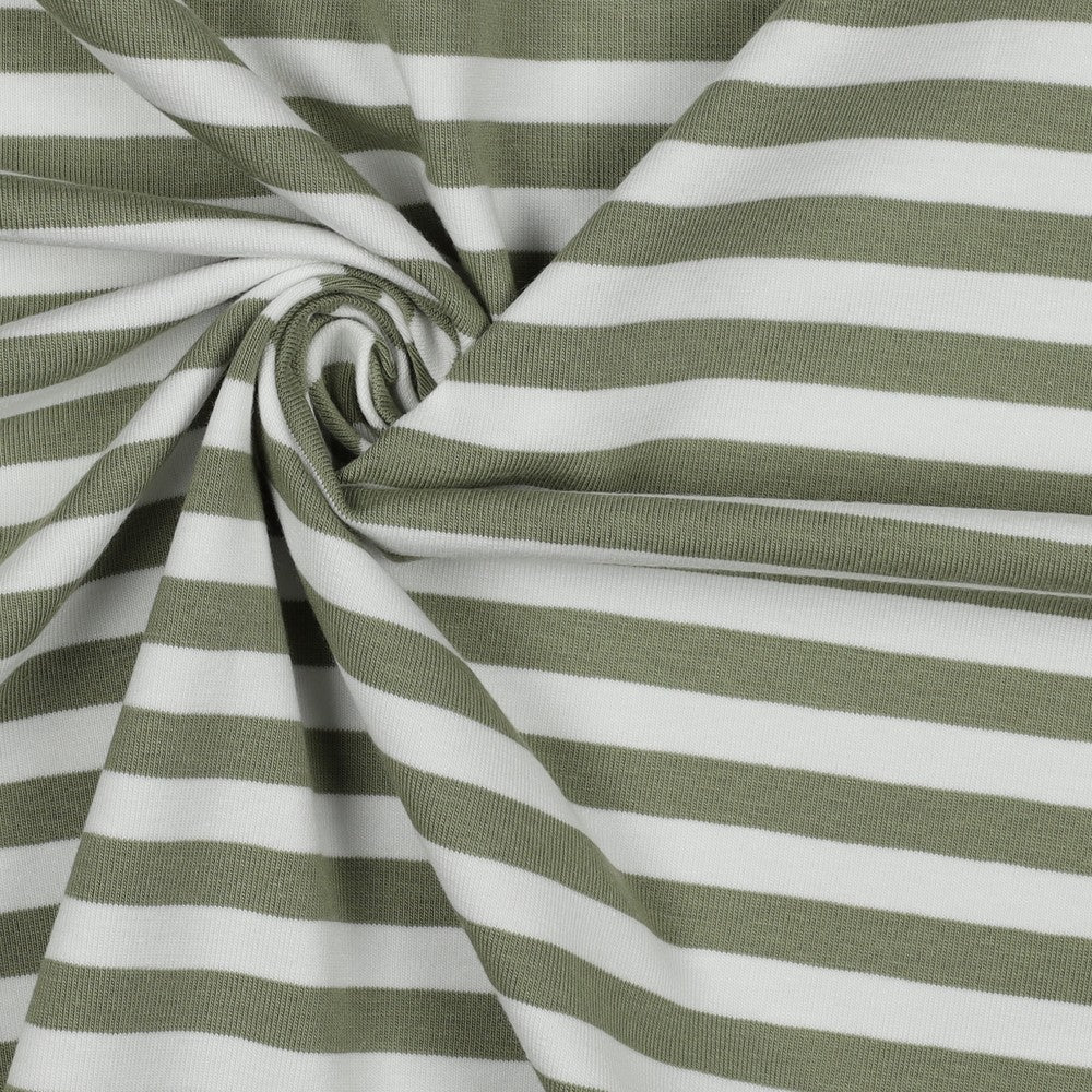 Jersey Stripes Soft Green