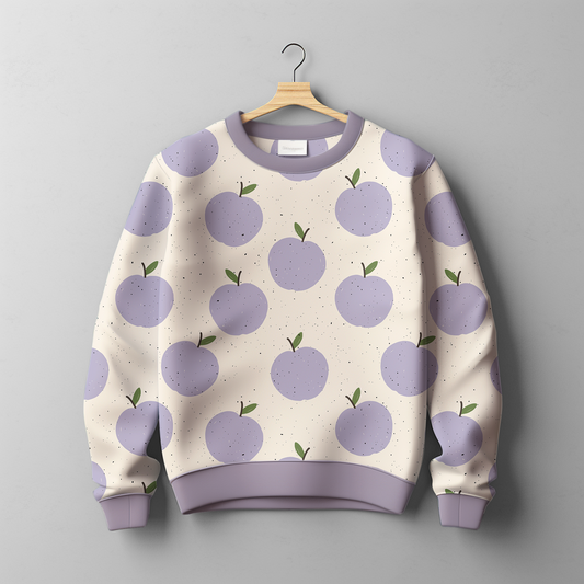 Jersey "Apple“ Pastell Lila