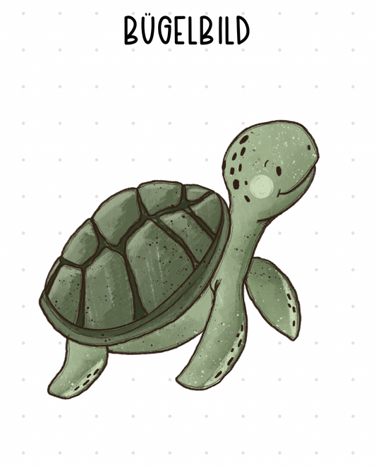 Bügelbild Turtle