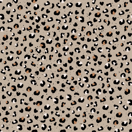 Bio French Terry Mini Leo Brown - Vorbestellung