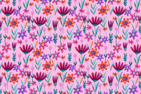 Bio Jersey Flowerl Rose