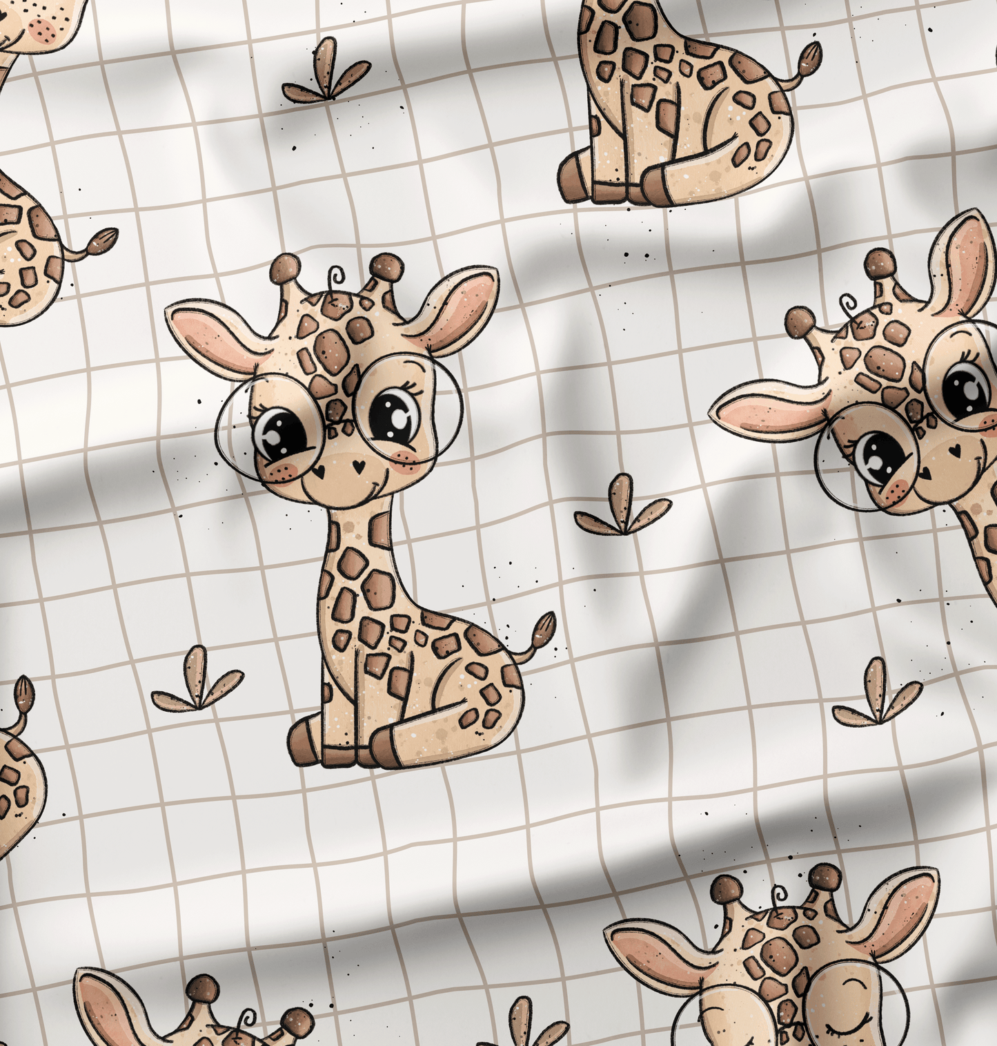 French Terry Giraffe Gino - Vorbestellung