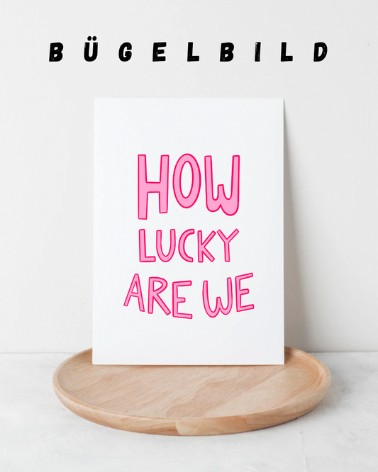 Bügelbild Lucky - Vorbestellung