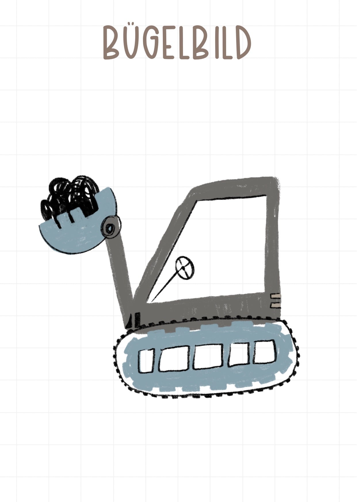 Bügelbild Workmobil 2