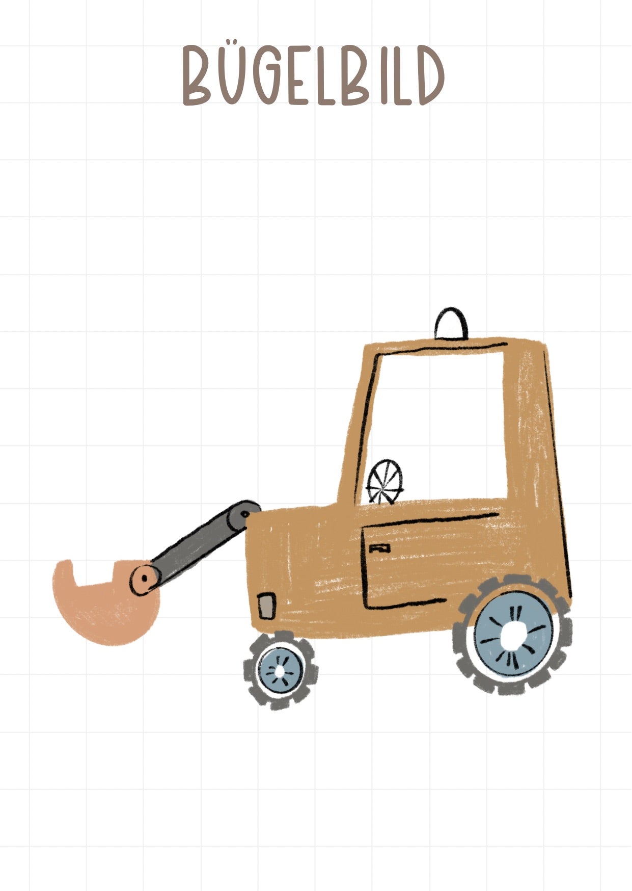 Bügelbild Workmobil 1