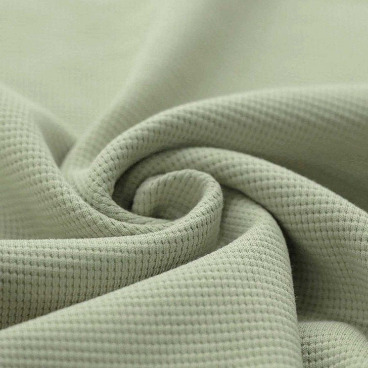 Waffeljersey Vintage Green