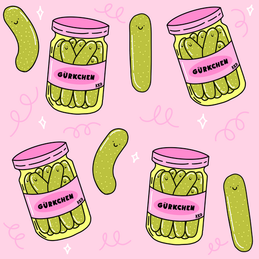 French Terry "Gürkchen" - Vorbestellung