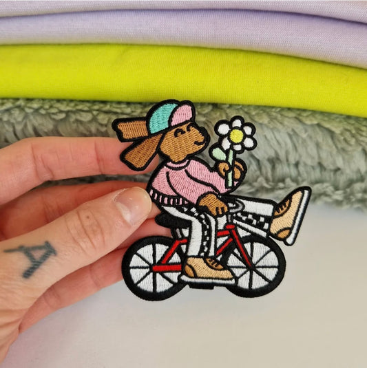 Aufnäher Bügelpatch "Happy Tour" King Kids Designs