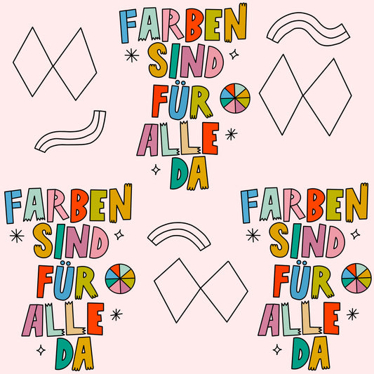 "Farben Sind Für Alle Da" - Vorbestellung