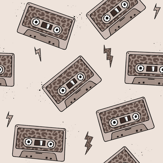 B- Ware French Terry Tape Beige