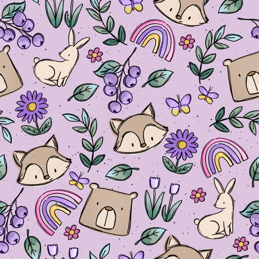 Bio Jersey Spring Parts Pastelllila - Vorbestellung