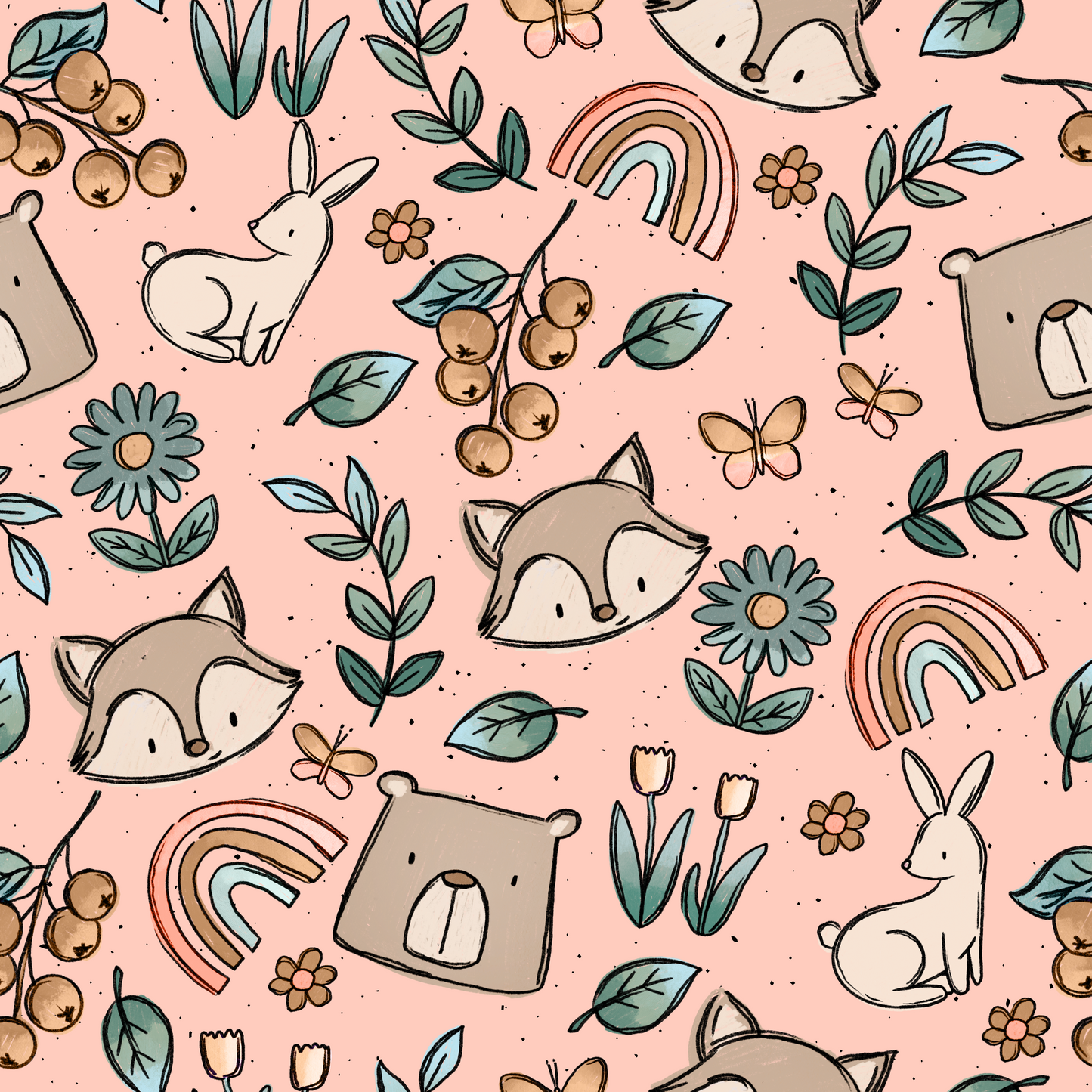 Bio Jersey Spring Parts Apricot - Vorbestellung