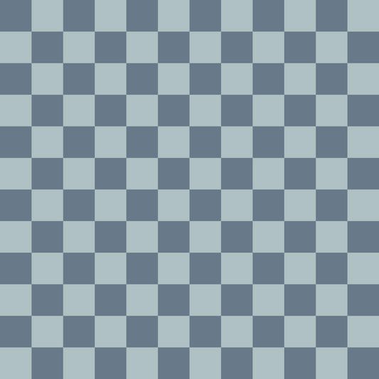 Jersey Checker Smoky Blue