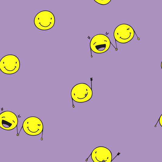 "Happy Smiley Purple" - Vorbestellung