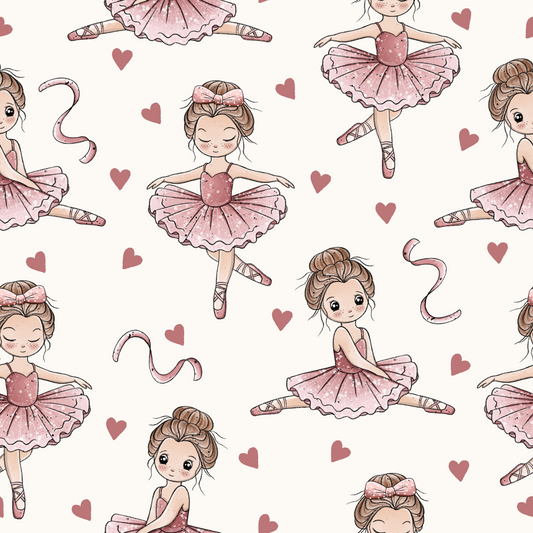 Bio French Terry Ballerina Rose - Vorbestellung