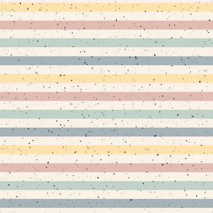 Jersey Mini Stripes Pastell