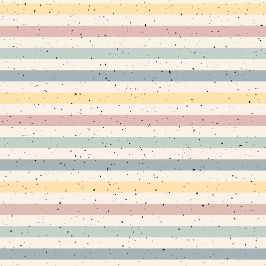 Jersey Mini Stripes Pastell