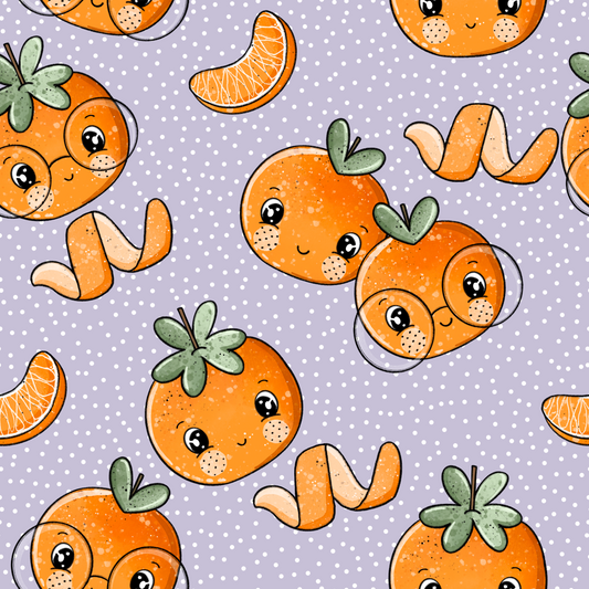 Bio French Terry Mandarine - Vorbestellung