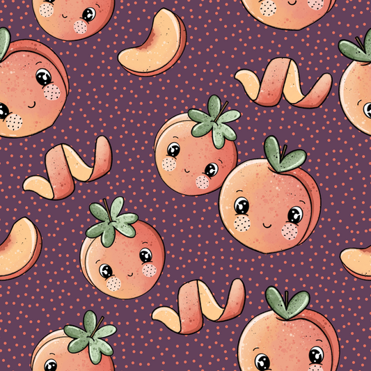 Bio French Terry Pfirsichlein - Vorbestellung