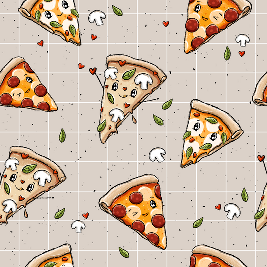 Bio French Terry Pizzalein - Vorbestellung