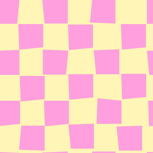 "Funky Checker Rosa Butter" - Vorbestellung