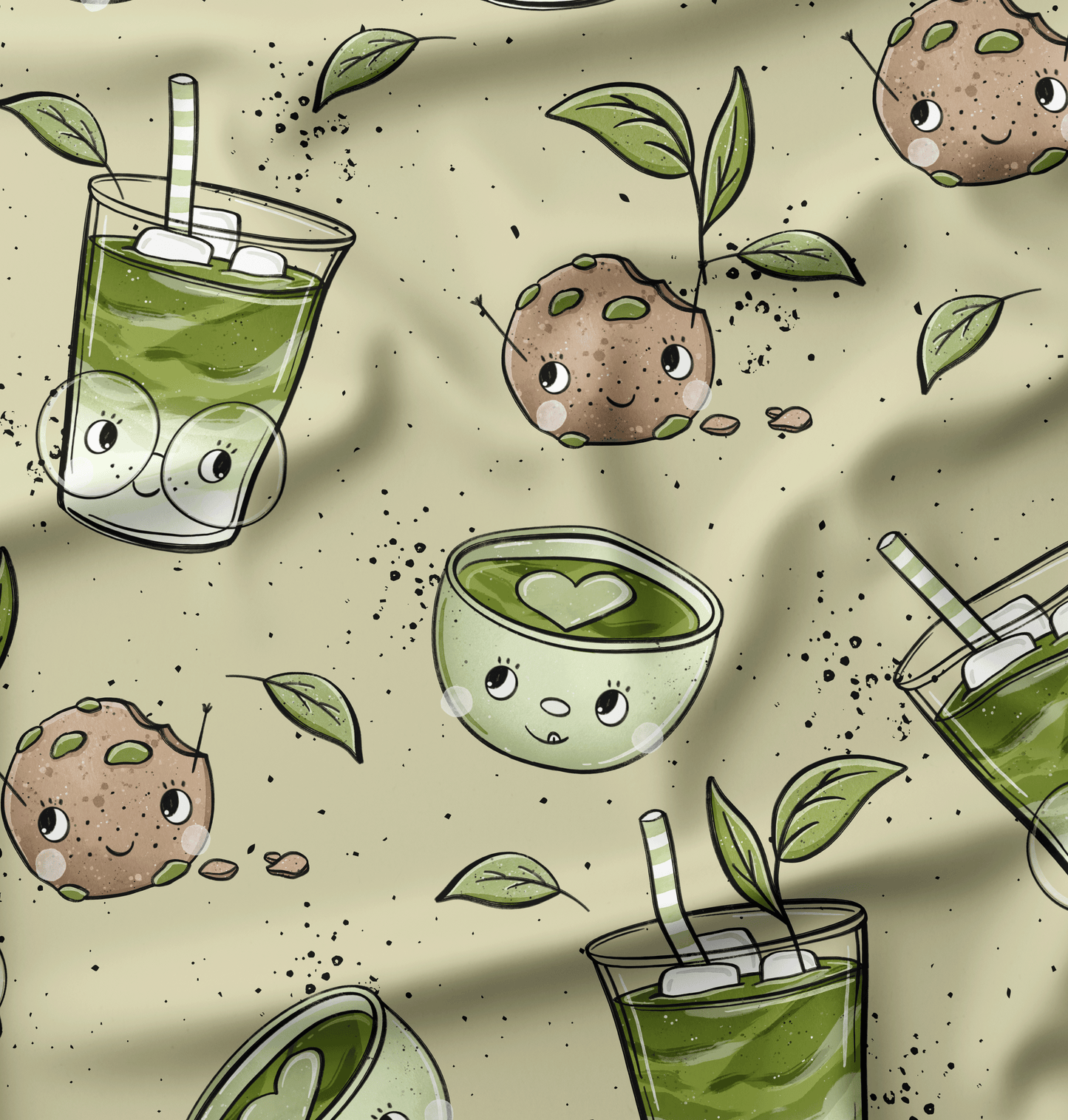 French Terry Matcha Lover