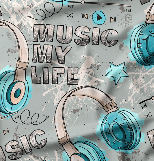 French Terry Music Life - Vorbestellung