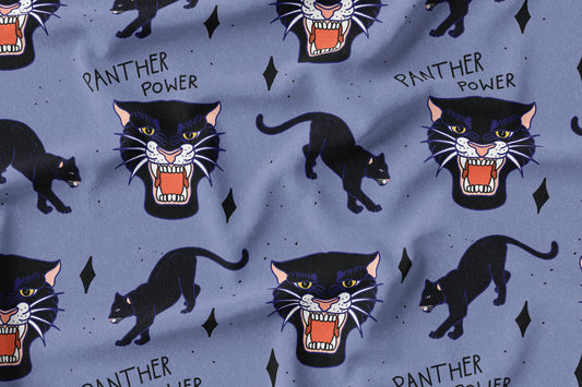 Canvas Panther Blau „King Kids Design“