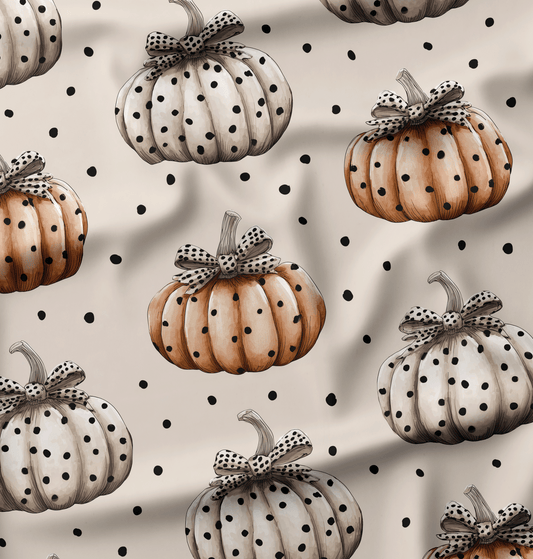 French Terry Pünktchenkürbis