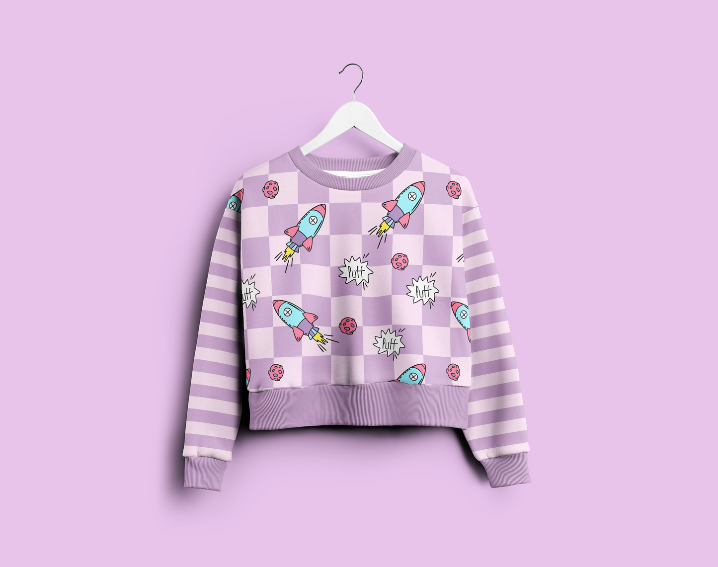 "Stripes Purple Rosa" - Vorbestellung