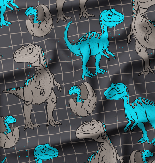 French Terry Raptor Scratch Grid - Vorbestellung
