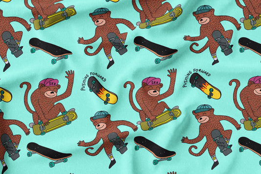 French Terry Skater Monkeys „King Kids Design“