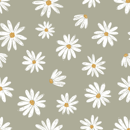 Ribjersey 220g Daisy Khaki