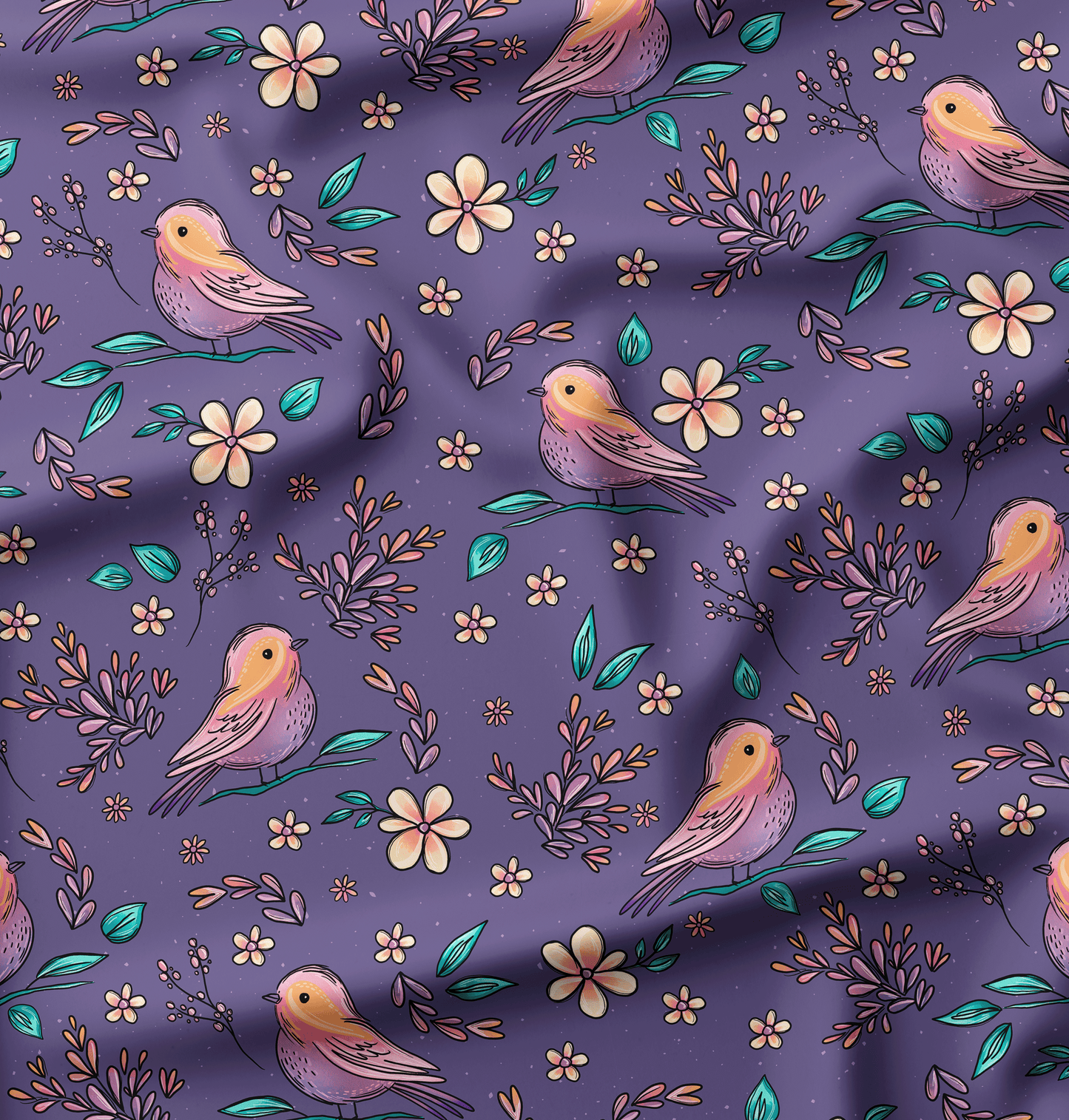 Ballen Spring Color Lila 10 Meter - Vorbestellung