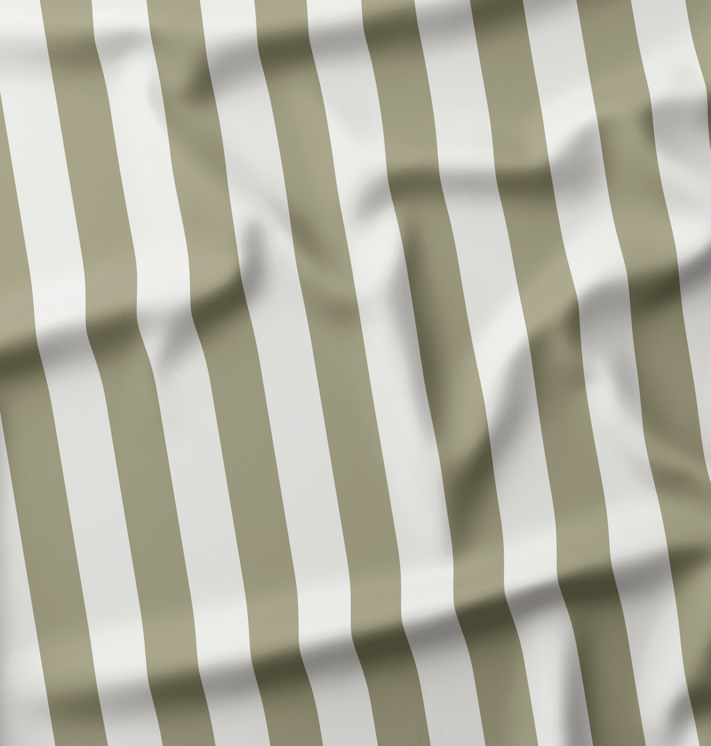 French Terry Stripes Khaki