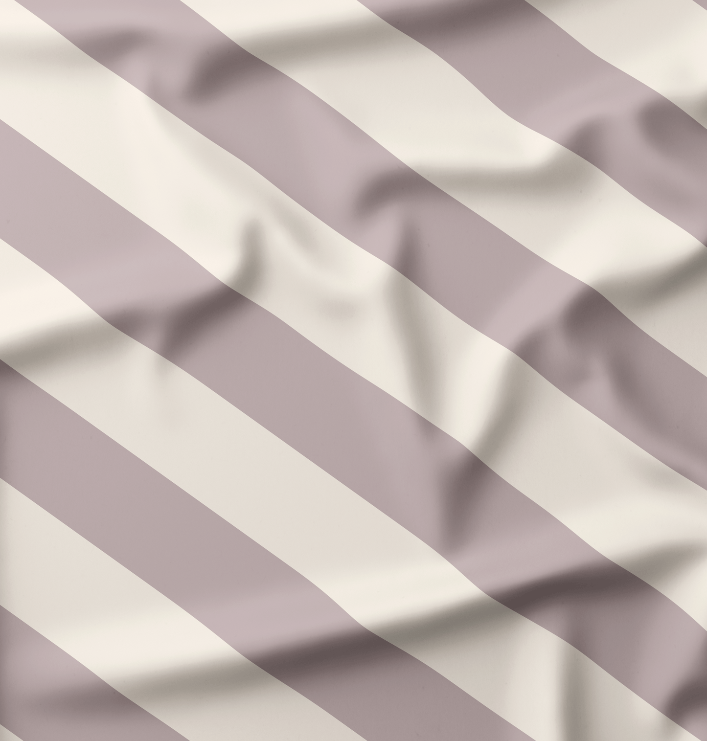 French Terry Soft Stripes Warm Taupe - Vorbestellung