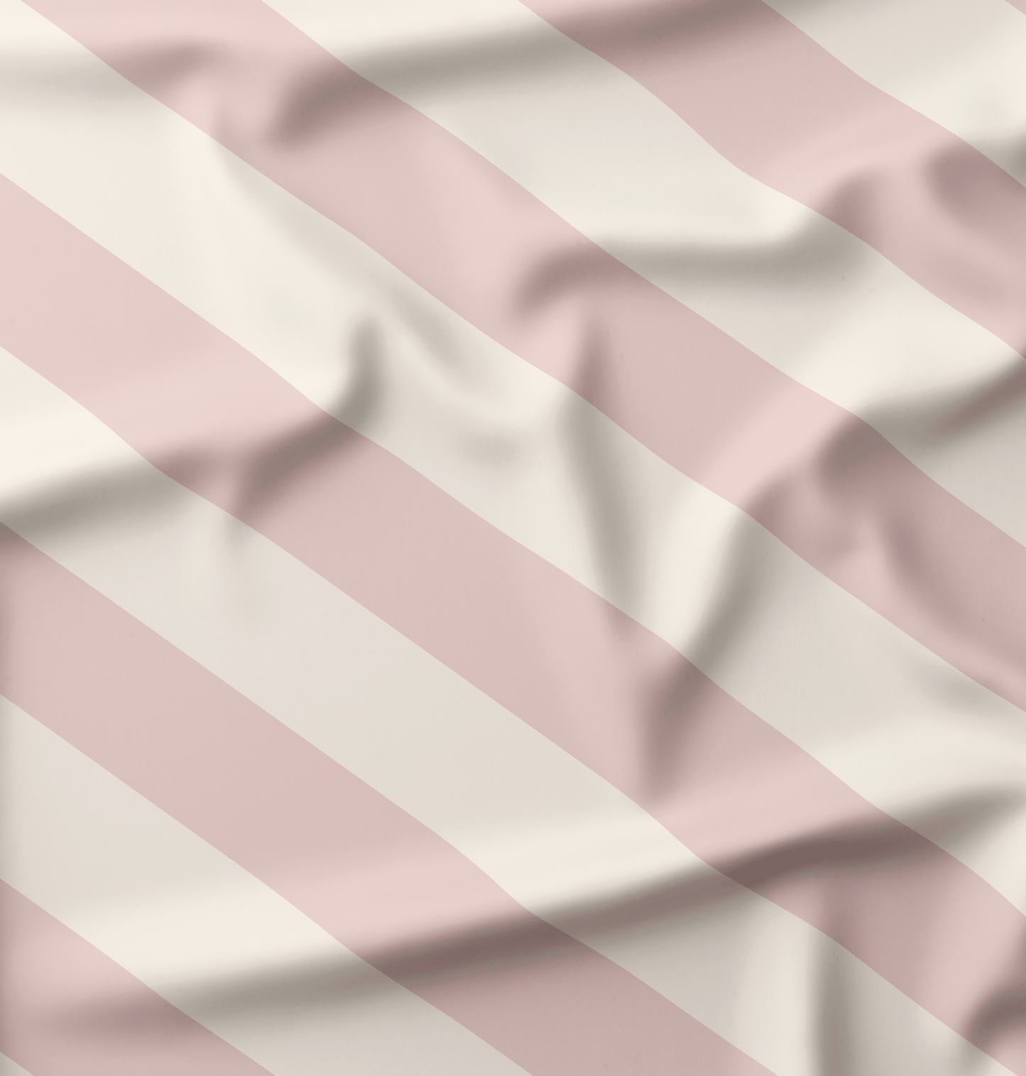 French Terry Soft Stripes Rose - Vorbestellung