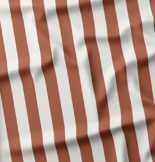 French Terry Stripes Rusty - Vorbestellung