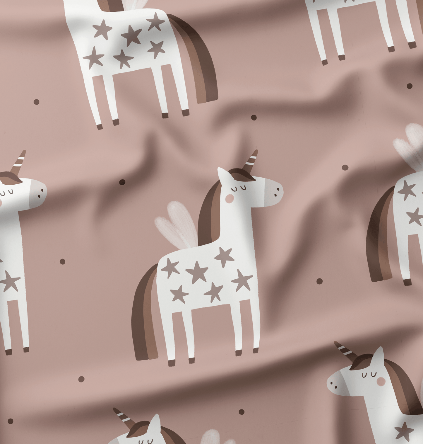 French Terry Unicorn Star Terra - Vorbestellung