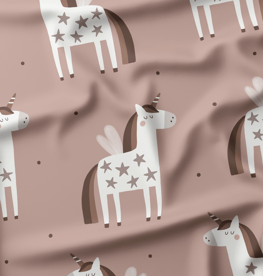 French Terry Unicorn Star Terra - Vorbestellung