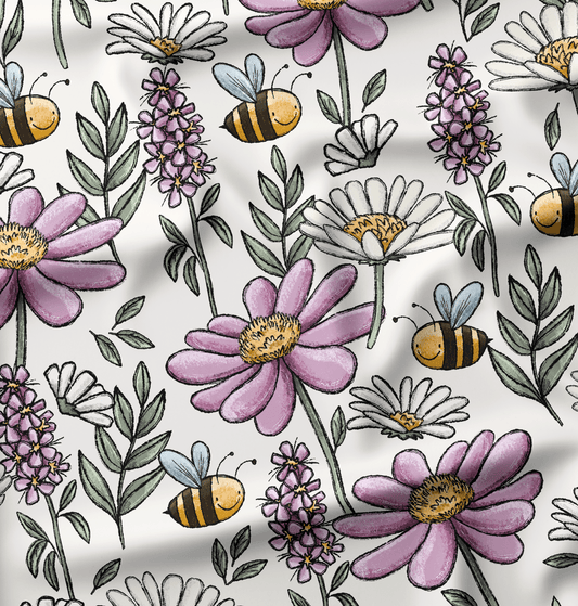 French Terry Wiese Beige - Vorbestellung