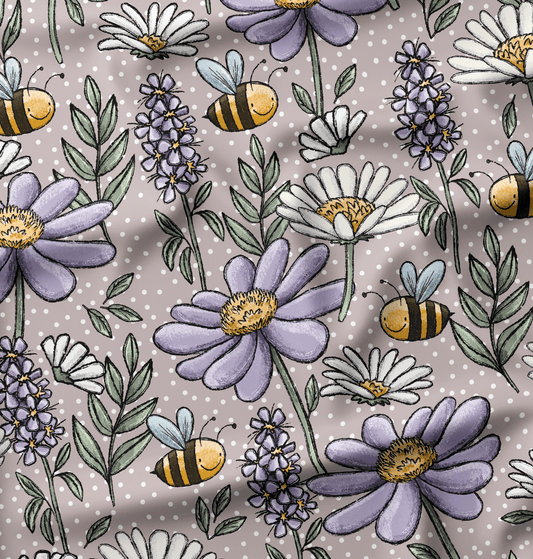 French Terry Wiese Dotties - Vorbestellung