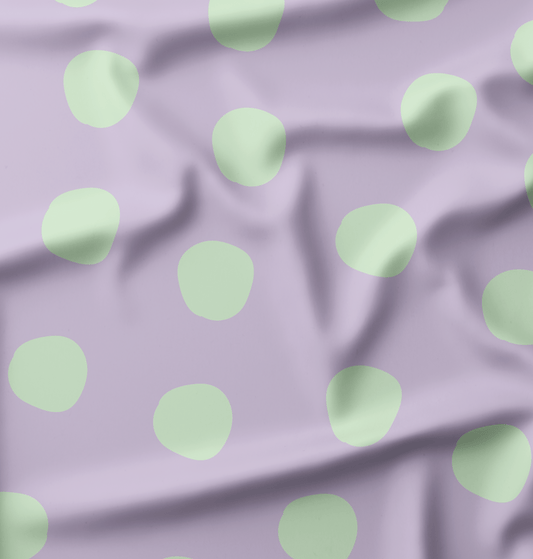 French Terry Wild Dots Pastell - Vorbestellung